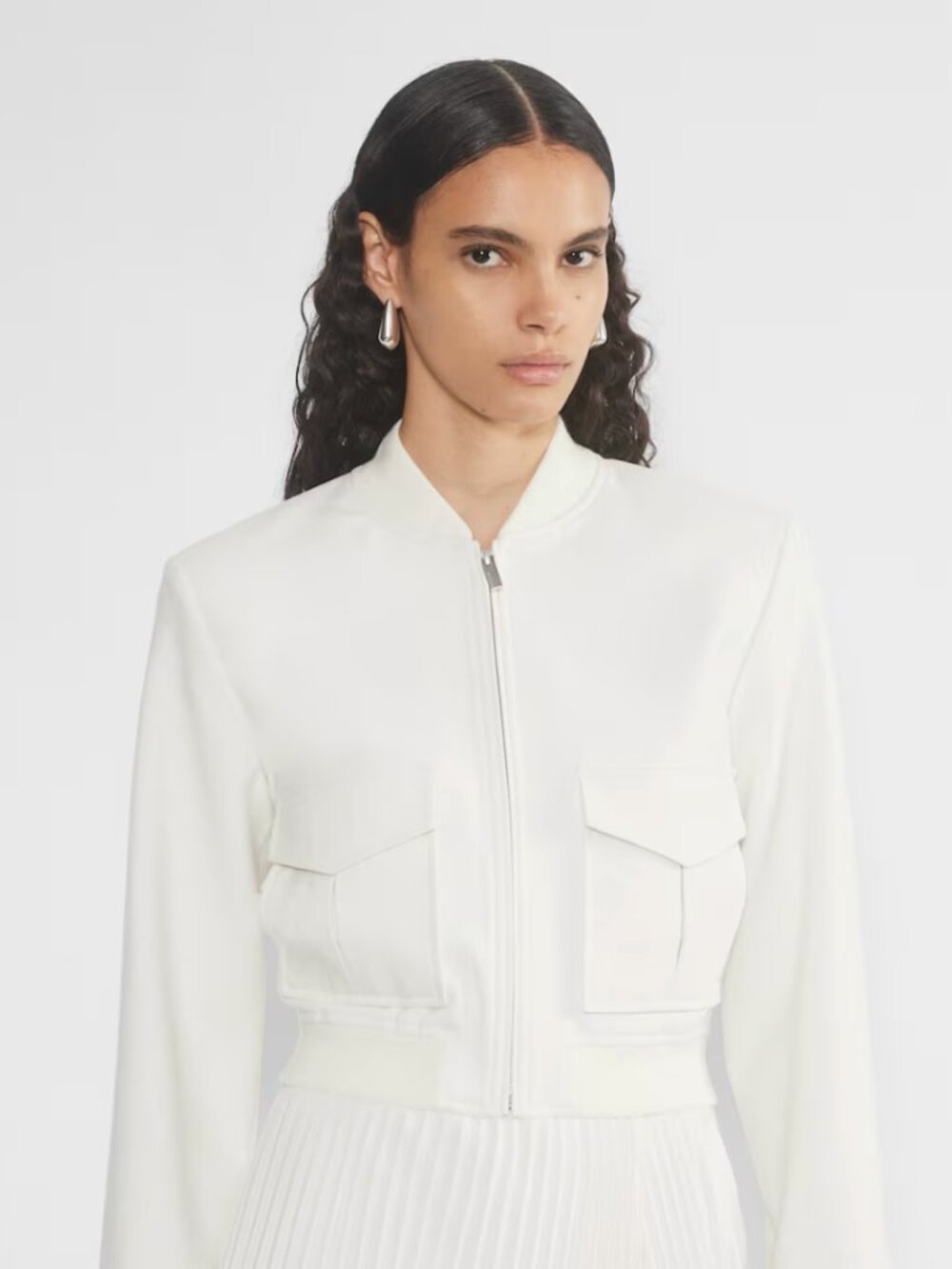 Aritzia Babaton Succession Bomber Light Birch Jacket (S), LIKE NEW
